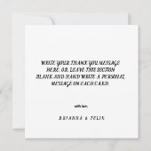 Autumn Rustic Burgundy Calligraphy Flat Wedding P Kaart (Achterkant)