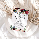 Autumn Rustic Calligraphy Vrijgezellenfeest Tea Pa Kaart