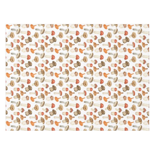 Autumn rustige landpaddenstoelen tafelkleed (Voorkant (Horizontaal))