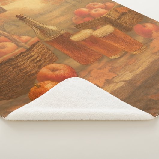 Autumn’s Pour - Rustic Cider Tasting Sherpa Deken (3/4)