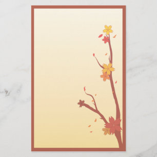 Autumn Sakura Briefpapier
