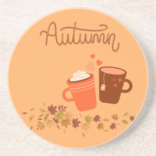 Autumn Sandstone Onderzetter (Voorkant)