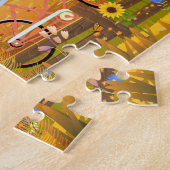 Autumn Scarecrow Jigsaw Puzzel (Zijkant)
