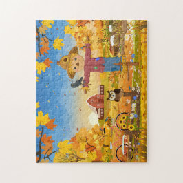 Autumn Scarecrow Jigsaw Puzzel