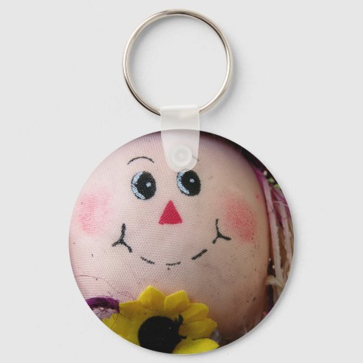 Autumn Scarecrow Sleutelhanger (Voorkant)