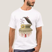 Autumn Scarecrow T-Shirt van Trina Clark (Voorkant)