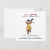 Autumn Scarecrows Kaart (Voorkant / Achterkant)