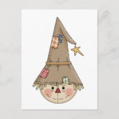 Autumn Scarecrows ・ Scarecrow 3 Briefkaart (Voorkant)