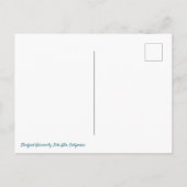 Autumn Scene at Stanford University Campus Briefkaart (Achterkant)