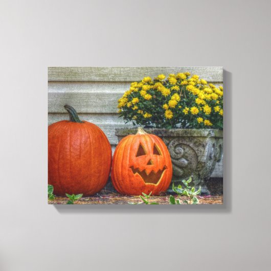 Autumn Scene Canvas Afdruk (Voorkant)