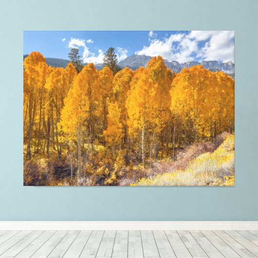 Autumn Scene Canvas Afdruk (Insitu (Houten vloer))