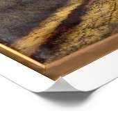 Autumn Scene, Leeds, 1874 (olie aan boord) Poster (Hoek)