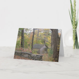 Autumn Scene Notecard Kaart