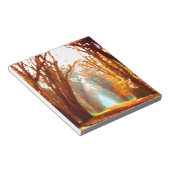 Autumn Scene Notitieblok (Schuin)