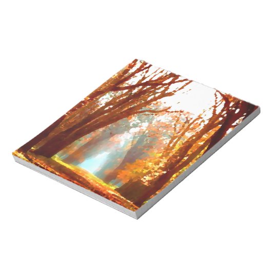 Autumn Scene Notitieblok (Linkerzijde)