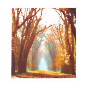 Autumn Scene Notitieblok (Voorkant)