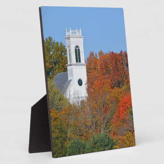 Autumn Scene Plaque Fotoplaat (Zijkant)