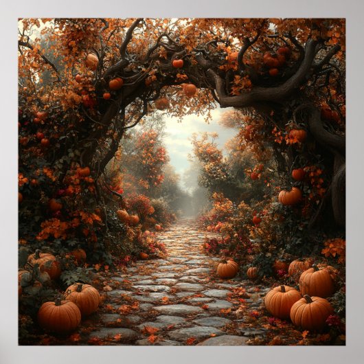 Autumn Scene Poster (Voorkant)