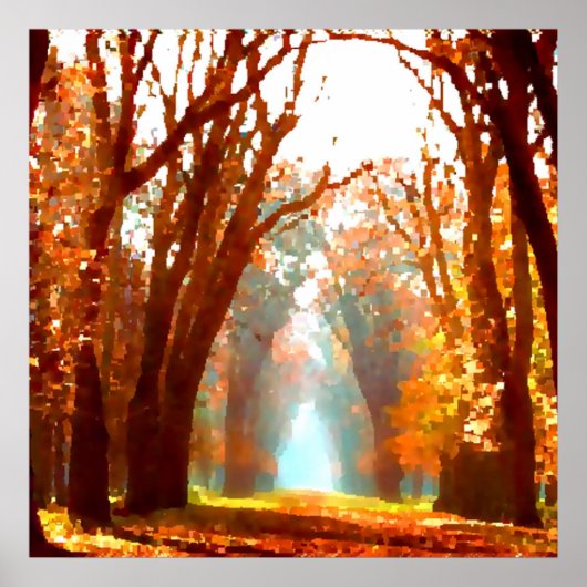 Autumn Scene Poster (Voorkant)