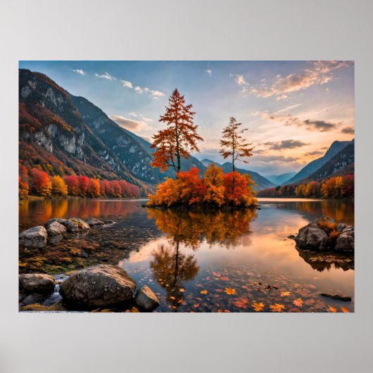 Autumn Scene Poster (Voorkant)
