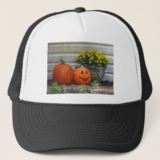 Autumn Scene Trucker Pet (Voorkant)