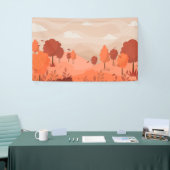Autumn Scenery Spandoek (Beurs)