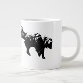 Autumn Scent Patrol, twee honden Grote Koffiekop (Rechts)