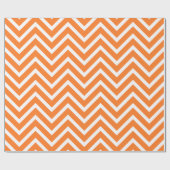 Autumn Season Chevron Pattern Cadeaupapier (Vlak)