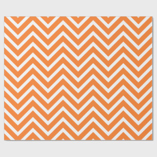 Autumn Season Chevron Pattern Cadeaupapier