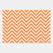 Autumn Season Chevron Pattern Inpakpapier Vel (Voorkant 3)