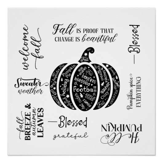 Autumn Season-Digital Download Poster (Voorkant)