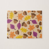 AUTUMN SEASON PATTERN LEGPUZZEL (Horizontaal)