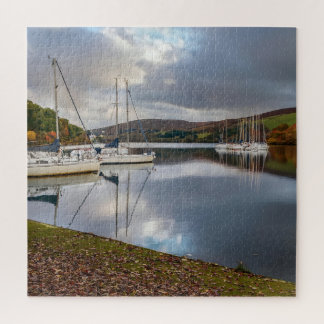 Autumn Serenity een Jigsaw-verkenning Legpuzzel