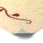 Autumn Shades Green Yellow Welcome Wedding 36x12 Poster (Hoek)