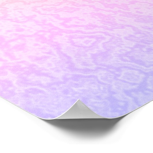 Autumn Shades Shimmer Pink Purple Welcome Poster (Hoek)