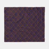 Autumn Sheaves Fleece Deken (Voorkant (Horizontaal))