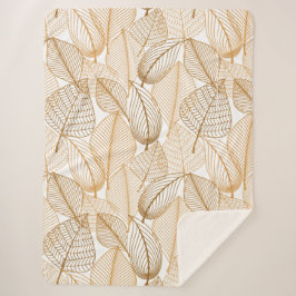 Autumn Sherpa Blanket Sherpa Deken