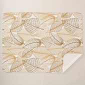 Autumn Sherpa Blanket Sherpa Deken (Voorkant (horizontaal))