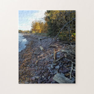 Autumn Shoreline on Lake Superior Legpuzzel