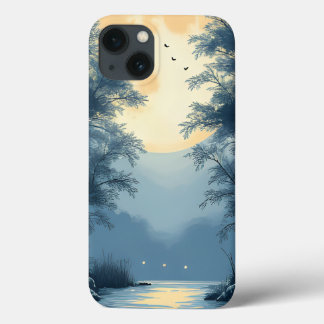 Autumn Silence in the Zen Garden Case-Mate iPhone Case