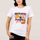 Autumn Skies Delight Tri-Blend Shirt (Voorkant)