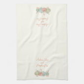 Autumn Skies Pumpkin Pies Herfst Theedoek (Verticaal)