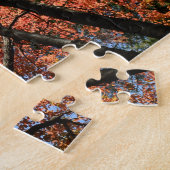 Autumn Sky Colorful Autumn Trees Photographic Legpuzzel (Zijkant)