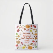Autumn Smile Tote Bag (Voorkant)