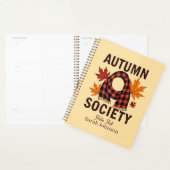 Autumn Society – gepersonaliseerde briefvulling Planner (Display)