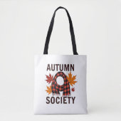 Autumn Society – gepersonaliseerde briefvulling Tote Bag (Voorkant)