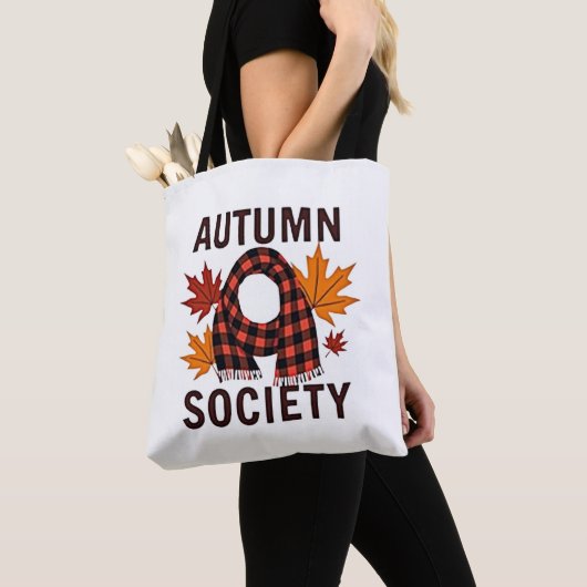 Autumn Society – gepersonaliseerde briefvulling Tote Bag (Dichtbij)