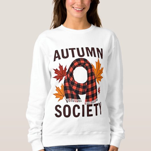 Autumn Society – gepersonaliseerde briefvulling Trui (Voorkant)