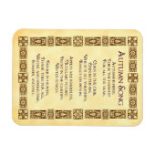 Autumn Song  Art Thanksgiving Poem Magnet Magneet (Horizontaal)