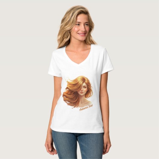 Autumn Soul | Timeless Beauty Seasonal Collection T-shirt (Voorkant volledig)